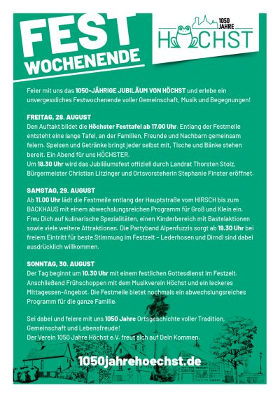 Flyer 1050JahreHöchst_Festprogramm 07-26